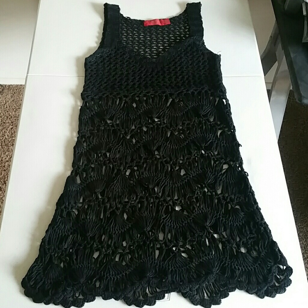 TIGERLILLY SWIM CROCHET COVER-UP